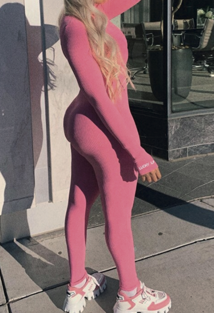 Janell Jumpsuit Pink
