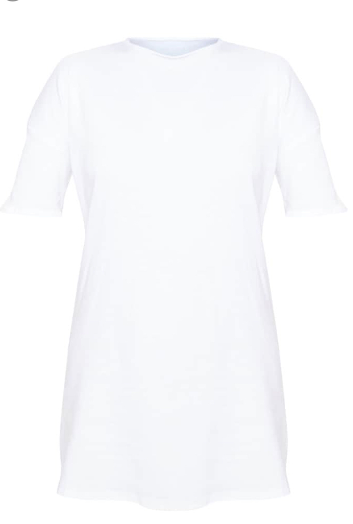 T-shirt Dress White