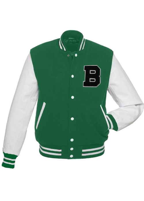 Blessed Varsity Jacket Green
