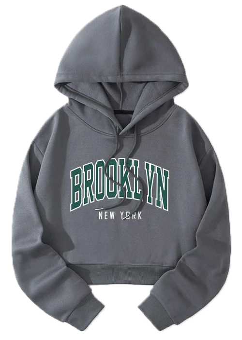 Brooklyn Hoodie Grey