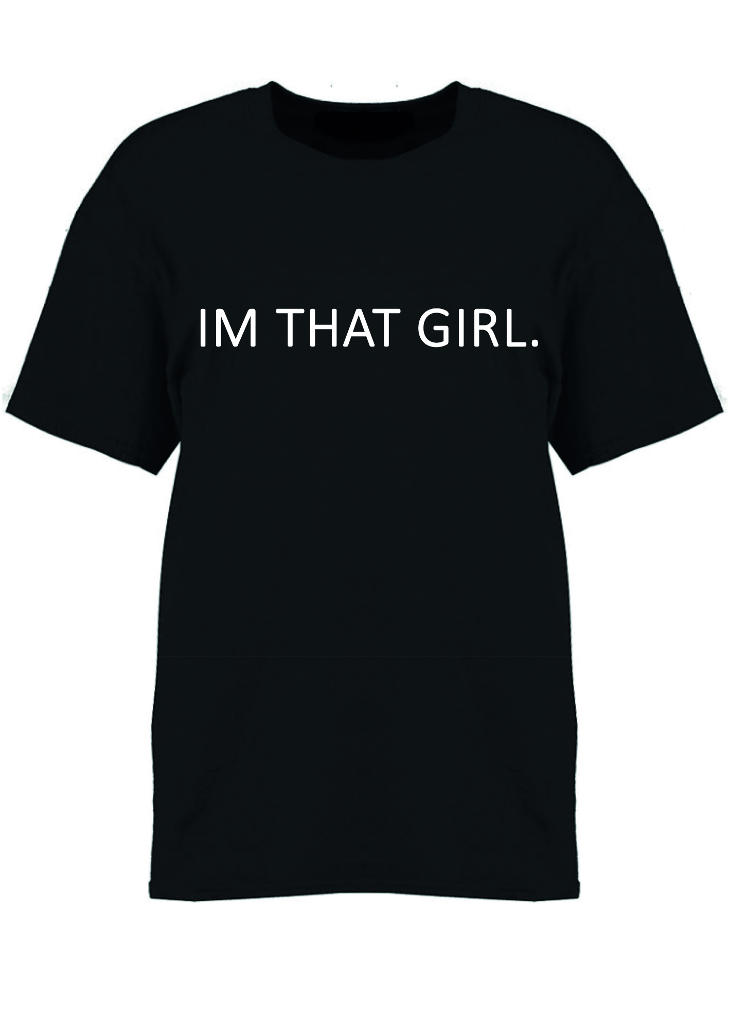 That Girl T-shirt Black