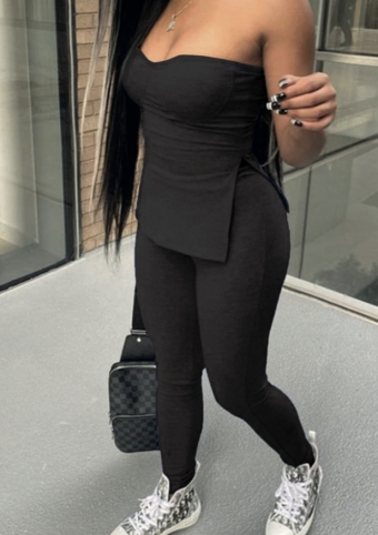 Adrienne Two Piece Black