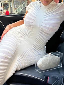 Laurie Dress white
