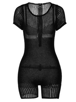 Tiffany Playsuit Black