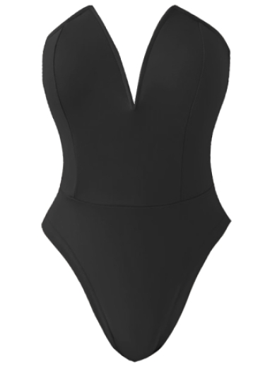 Amina Bodysuit Black