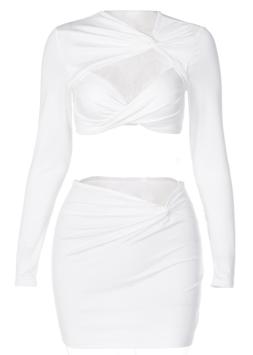 Bailey Two Piece White