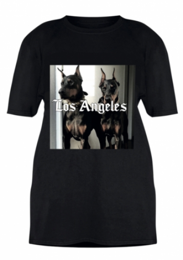 LA T-shirt Black