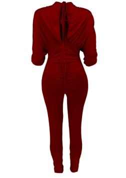 Jazzy Jumpsuit Red