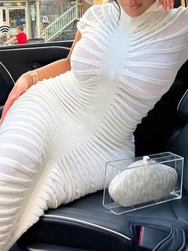 Laurie Dress white